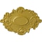 Ekena Millwork Kinsley Flowing Leaf Ceiling Medallion, Hand-Painted Rich Gold, 30 3/8"W x 20 3/4"H x 1"P CM30KIRGS - alternate 1